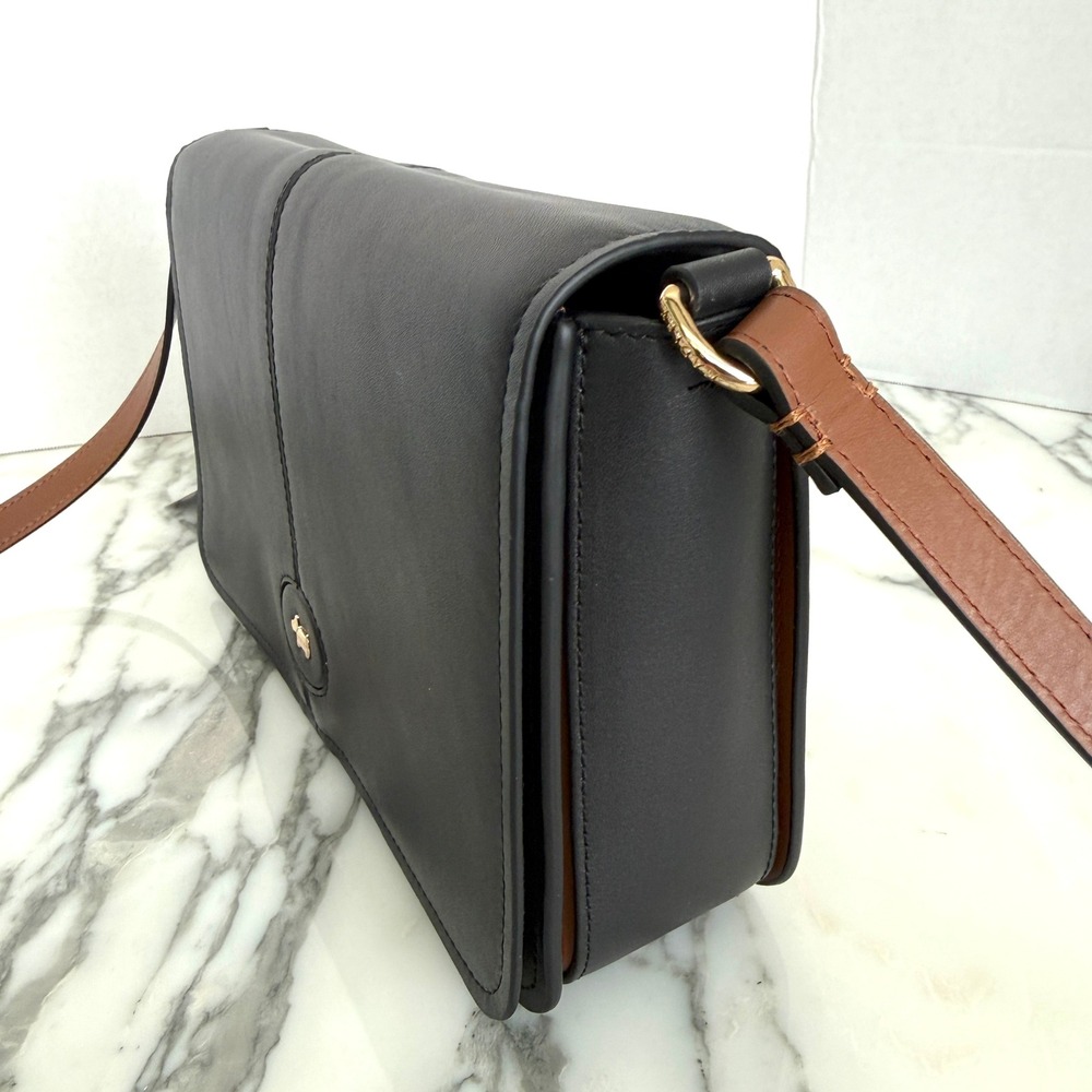 Radley London Maldon Mews Medium Flapover Cross Body Black Leather - 112932 - Picture 4 of 16